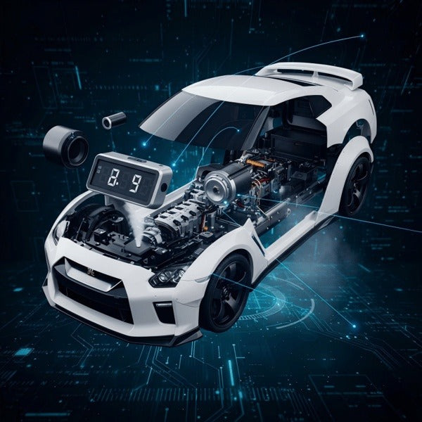 Supercar Engine Light Alarm Clock