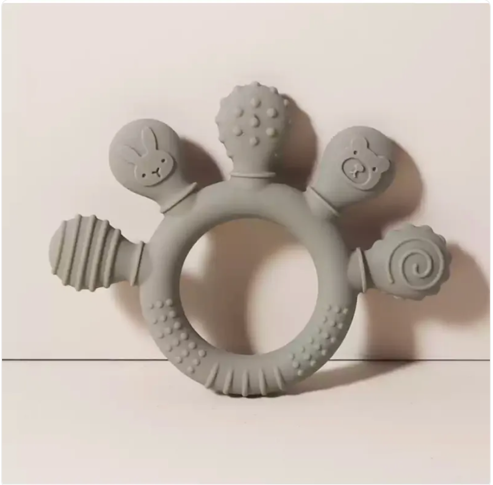 Silicone Baby Hand Teether
