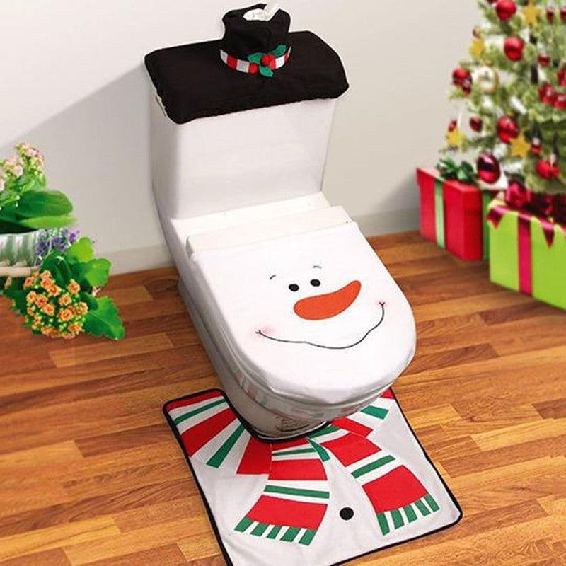 Santa Claus Toilet Seat Cover