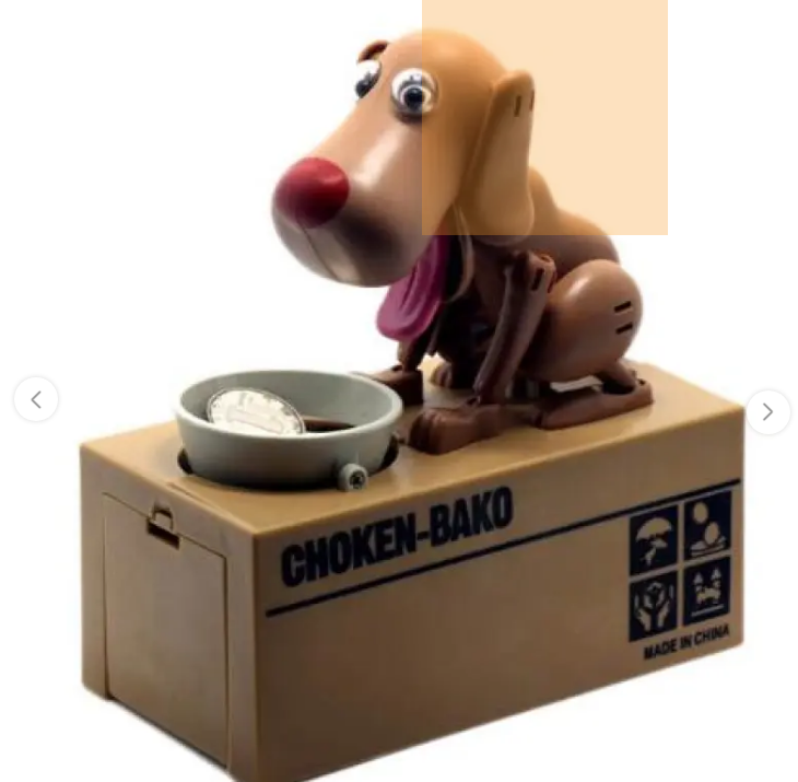 Robotic Dog Piggy Bank