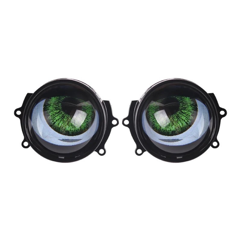 3-Inch LED Demon Eye Headlight for Car Motorcycle 12V 15W