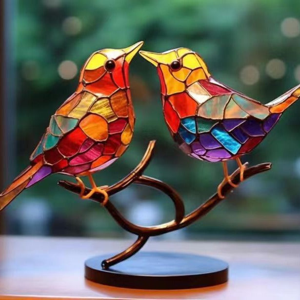 Bird Series Alloy Figurines
