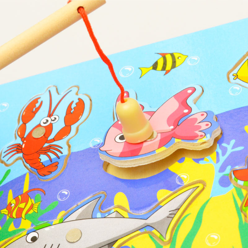 Wooden Magnetic Fishing Toy