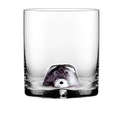 Animal Bear Glass Cup, Creative Animal Design