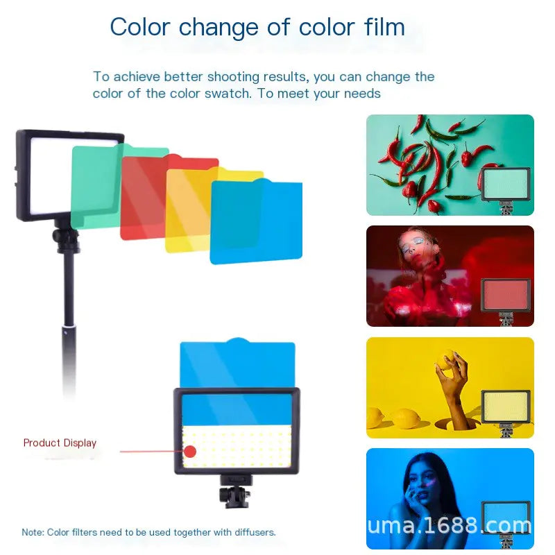6-Inch Portable LED Fill Light for Video Shooting