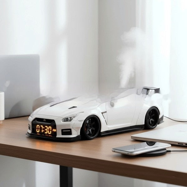 Supercar Engine Light Alarm Clock