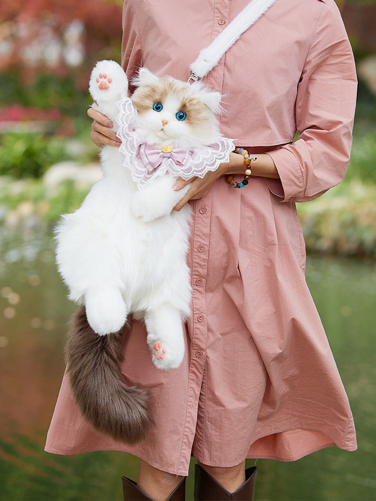 Girls' Plush Ragdoll Backpack Doll