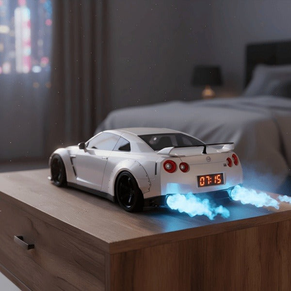 Supercar Engine Light Alarm Clock