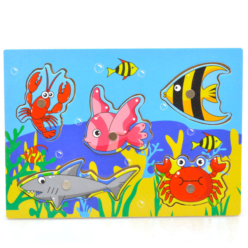 Wooden Magnetic Fishing Toy