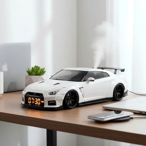 Supercar Engine Light Alarm Clock