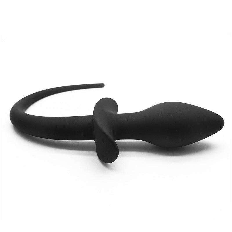 Silicone Butt Plug with Tail for Women Adult Toy